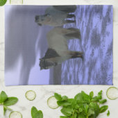 Linge De Cuisine Cheval de l'aube (Plié)