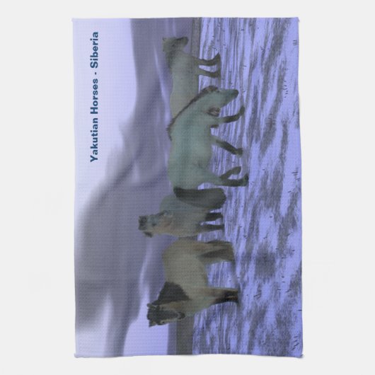 Linge De Cuisine Cheval de l'aube (Vertical)