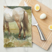 Linge De Cuisine Cheval de montagne (Quart Plié)