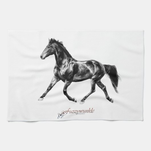 Linge De Cuisine Cheval de trot (Horizontal)