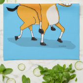 Linge De Cuisine Cheval drôle d'équitation (Plié)