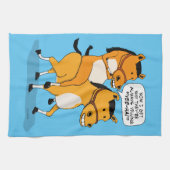 Linge De Cuisine Cheval drôle d'équitation (Horizontal)