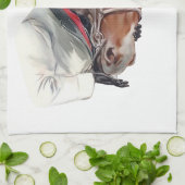 Linge De Cuisine Cheval favori (Plié)