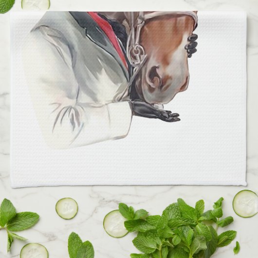 Linge De Cuisine Cheval favori (Plié)