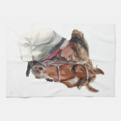 Linge De Cuisine Cheval favori (Horizontal)
