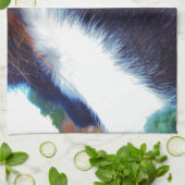 Linge De Cuisine cheval miniature gros plan (Plié)