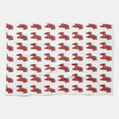 Linge De Cuisine Cheval rouge de Dala (Horizontal)