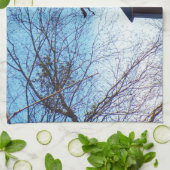 Linge De Cuisine Cheval Vane Météo Ciel Bleu (Plié)