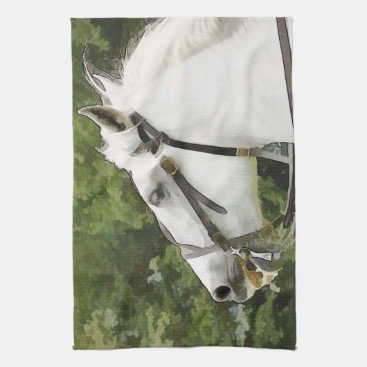 LINGE DE CUISINE CHEVAUX (Vertical)