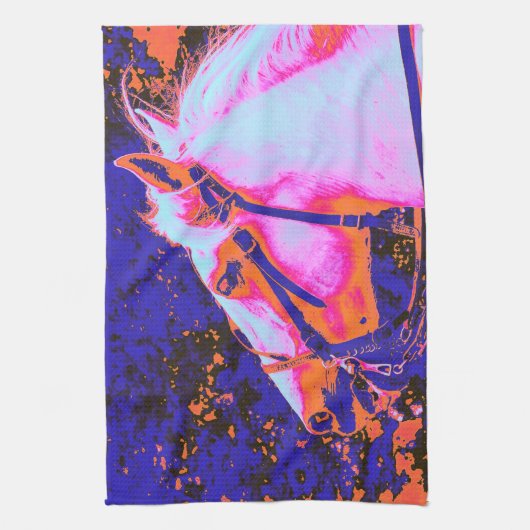 LINGE DE CUISINE CHEVAUX (Vertical)