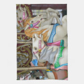 Linge De Cuisine Chevaux de carrousel (Vertical)