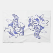 Linge De Cuisine Chevaux de Chine (Horizontal)