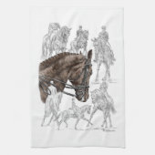 Linge De Cuisine Chevaux de contrainte collectés FEI (Vertical)