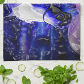 Linge De Cuisine Chevaux en amour (Plié)