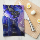 Linge De Cuisine Chevaux en amour (Quart Plié)