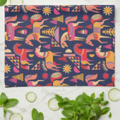 Linge De Cuisine Chevaux Scandinaves : Décoration Décorative Sans C (Plié)