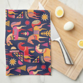 Linge De Cuisine Chevaux Scandinaves : Décoration Décorative Sans C (Quart Plié)