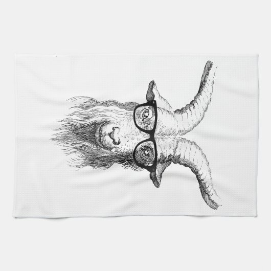 Linge De Cuisine Chèvre de hippie (Horizontal)