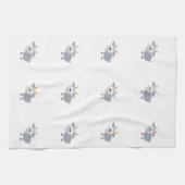 Linge De Cuisine Chèvre grise adorable (Horizontal)