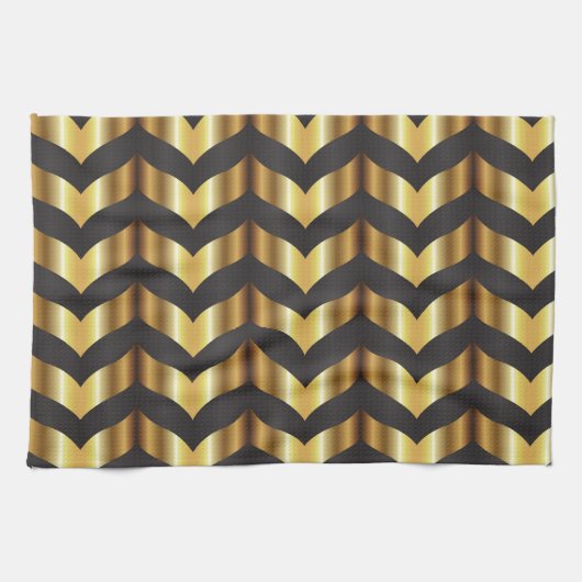 Linge De Cuisine chevron (Horizontal)