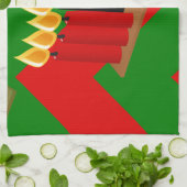 Linge De Cuisine chevron kwanza (Plié)