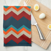 Linge De Cuisine Chevron Sud-Ouest (Quart Plié)