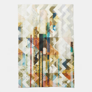 Linge De Cuisine Chevron urbain II
