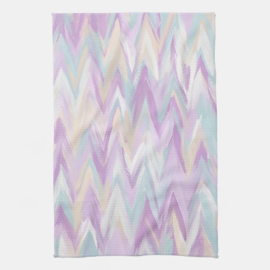 Linge De Cuisine Chevrons Abstraits (Vertical)