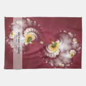 Linge De Cuisine Chew d'os de chien - Fractal (Horizontal)