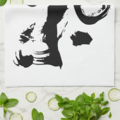 Linge De Cuisine Chi ou Qi dans l'art chinois de course de brosse (Plié)