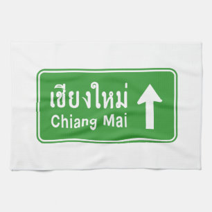 Linge De Cuisine Chiang Mai en tête ⚠ route de la Thaïlande ⚠