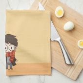 Linge De Cuisine Chibi HARRY POTTER™ & Hedwig (Quart Plié)