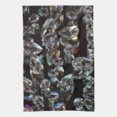 Linge De Cuisine Chic Black Diamond Chrystal Cadeaux Motifs Abstrai (Vertical)