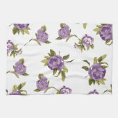 Linge De Cuisine Chic minable de roses de lavande (Horizontal)