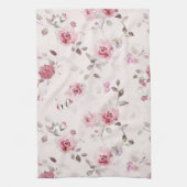 Linge De Cuisine Chic romantique rose floral (Vertical)