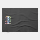 Linge De Cuisine Chicago CHI Moderne (Horizontal)