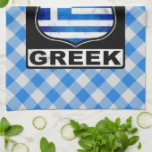 Linge De Cuisine Chicago Grec Américain  (Plié)