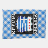 Linge De Cuisine Chicago Grec Américain  (Horizontal)