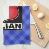 Linge De Cuisine Chicago Italien Américain   (Quart Plié)