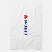 Linge De Cuisine chicago j'aime (Vertical)