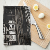 Linge De Cuisine Chicago L 1950 Watercolor Sepia Photograph (Quart Plié)