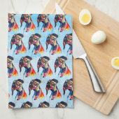 Linge De Cuisine Chien (Quart Plié)