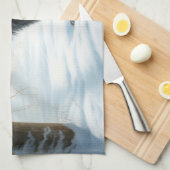 Linge De Cuisine Chien à neiger belge Noël (Quart Plié)