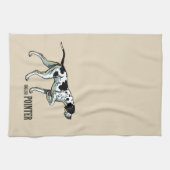 Linge De Cuisine Chien anglais d'indicateur (Horizontal)