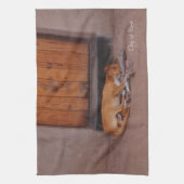 Linge De Cuisine Chien au repos (Vertical)