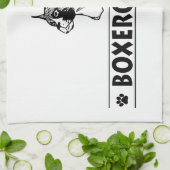 Linge De Cuisine Chien BOXER (Plié)