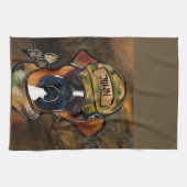 Linge De Cuisine Chien Boxer (Horizontal)