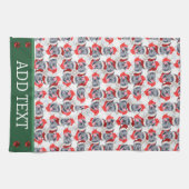 Linge De Cuisine Chien Cane Corso Noël (Horizontal)
