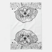 Linge De Cuisine Chien Chien Chien Chien Chien Chien Chien Personna (Vertical)