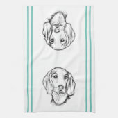 Linge De Cuisine Chien-chien dragon (Vertical)
